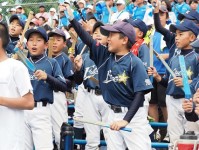 準決勝－少年野球チームも応援