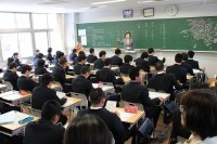 学級開きの様子