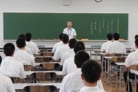 学校長　激励の言葉