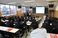 学校説明の様子（2学年）