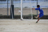 試合の様子　男子サッカー