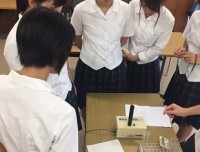 理系　体験学習の様子