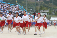 団対抗リレー　女子　午前